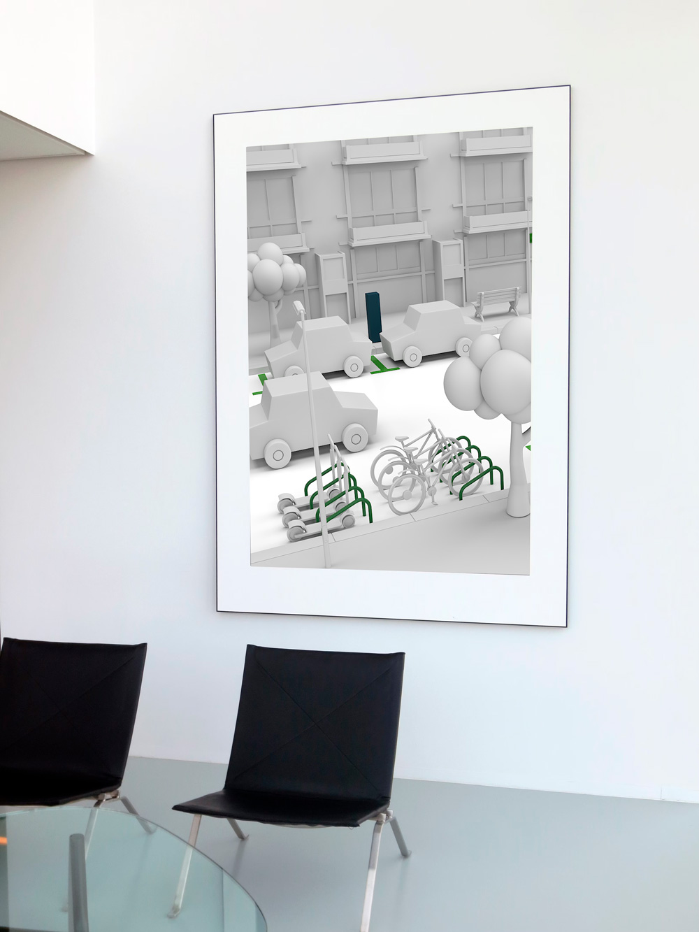 Gráfico de la sección